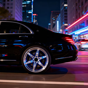 Ruedas Forjadas <span class=keywords><strong>de</strong></span> Dos Piezas 5x120 R20 R22 con Tapa Central Azul Zafiro, Mejora Personalizada para Cadillac CTS Coupé, Piezas Automotrices - Product Image 6