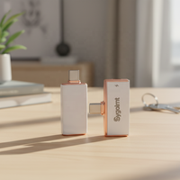 Memoria USB 3.1 Tipo C Metálica con Logotipo Personalizado, Encriptación, 2 Años de Garantía, Pendrive Portátil para Empresas
