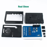 3.5 inç LCD dokunmatik ekran ili9480 320x3.5 SPI TFT "ahududu Pi 4B için ABS koruyucu kılıf kabuk ile ekran