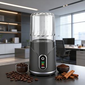 Blender portable USB pour voiture, smoothies, sans BPA, résistant à la rouille, robuste, qualité alimentaire, 6 lames, faible bruit, broyage de glace - Product Image 1