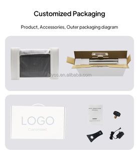 Siêu mỏng tư nhân khuôn 15.6 "điện dung G + G màn hình cảm ứng AIO LCD kỹ thuật số biển màn hình - Product Image 4
