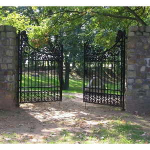 CBMmart - Venta de Tubos de Hierro Modernos, Puerta Inalámbrica Personalizada Anti-Entrenamiento, Diseño de Puerta Principal de Última Generación para el Hogar, Puerta Corredera - Product Image 2
