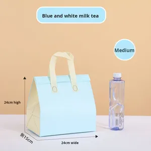 Custom Logo Classic Takeaway Cooler Bag Non-Woven Waterproof Solar Panel Foldable Insulated Thermal Eco-Friendly - Product Image 3