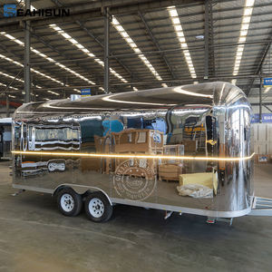 Remolques de Comida Móviles para Helados de Alemania, Food Truck con Terraza y Cocina Completa para Snacks, Café, Peluquería, y <span class=keywords><strong>Terrazas</strong></span> Móviles de Frutas - Product Image 4