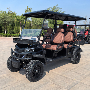 Nouveau chariot de golf électrique 2 + 2/4 places/buggy système de batterie au lithium certifié CE parcours de golf 90km de conduite kilométrage équipé de queue - Product Image 6