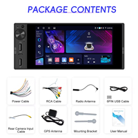 Autoradio Android Podofo 1Din avec écran Incell de 6 pouces, 4+64 Go, Carplay/Android Auto, GPS/WIFI/FM/USB/BT/EQ/USB Type-C, support technique
