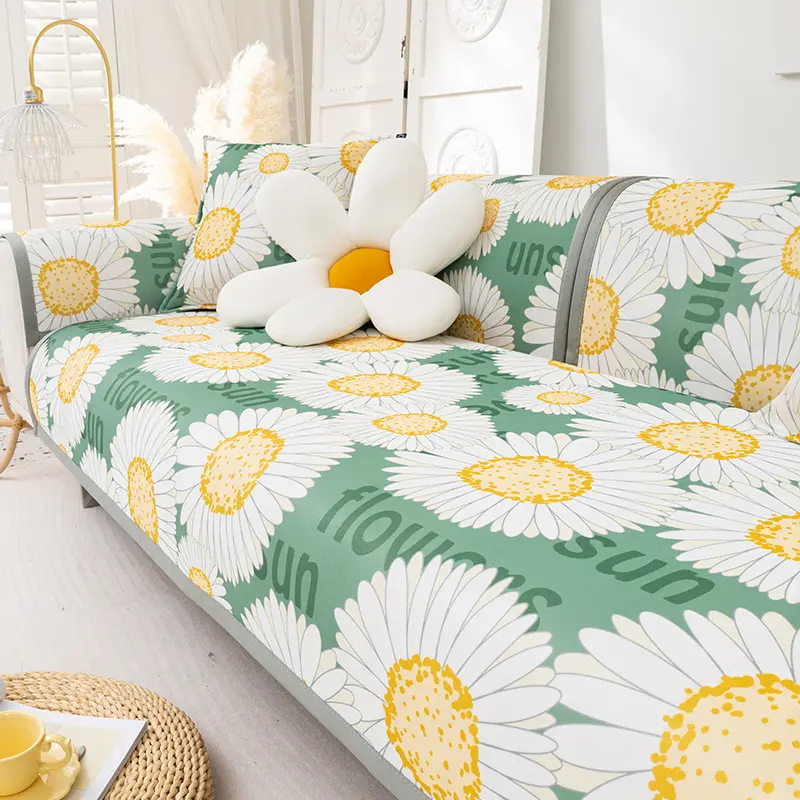 ChenhaoThe yeni listingslipcovers Slipcovers bitki çiçek kanepe kapakları