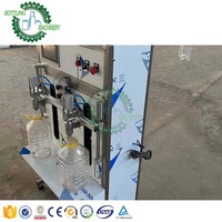 Poids Semi-automatique 1000ml bouteille d'huile d'olive comestible double 4 têtes de remplissage
