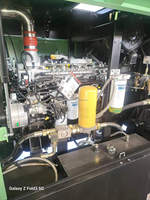 Compresseur d'air à vis diesel stationnaire refroidi par air, haute efficacité, 630 CFM, 17 bars, pour projets de forage, produit phare de l'usine chinoise