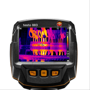กล้องถ่ายภาพความร้อน Testo 883-1 ใหม่ 100% (320 x 240 พิกเซล, 30.) โฟกัสแบบแมนนวล, แอปพลิเคชัน, เลเซอร์) - Product Image 5