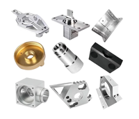 Pièces métalliques sur mesure OEM usinées CNC en acier inoxydable, aluminium, laiton – 5 pièces pour prototype rapide de précision pour services d'usinage