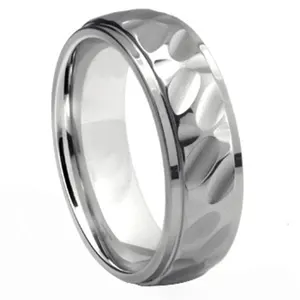 Wholesales Fashion Cobalt Jewelry Trendy Chrome Ring Hearts for Men for Women Engagement Rings Engagement Bands or Rings