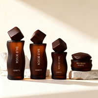 Emballage cosmétique en verre directement de l'usine |   Flacons de lotion et de sérum pour soins de la peau de 120 ml |   Flacons de distribution d'échantillons de crème de 30 g