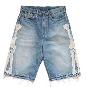 Distressed Denim <strong>Jeans</strong> <strong>Shorts</strong> Vintage Streetwear <strong>Jeans</strong> <strong>Shorts</strong> Custom Logo Embroidery Patch Applique Washed Casual Jorts for <strong>Men</strong> - Product Image 2