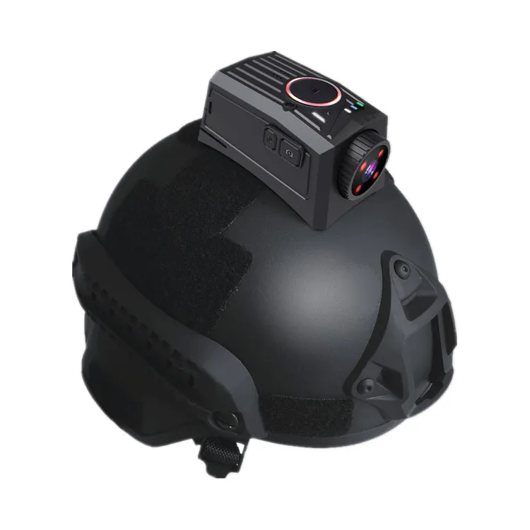กล้องติดหมวกกันน็อก4G รองรับการมองเห็นในเวลากลางคืนสามารถดูได้แบบเรียลไทม์ด้วย Wifi และ Gps
