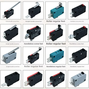Interruptor de palanca de microinterruptor de plástico de <span class=keywords><strong>2</strong></span> <span class=keywords><strong>3</strong></span> pines en microinterruptor negro - Product Image 5