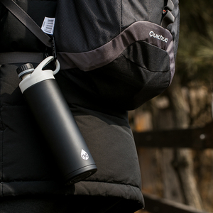 Tùy Chỉnh Tái Sử Dụng Thép Không Gỉ Kim Loại Thể Thao Phòng Tập Thể Dục Cách Điện Chai Nước Chân Không Nhiệt Bình Nóng Với Xử Lý - Product Image 6