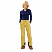 Pantalon de ski pour femme AQTQ 20K imperméable, respirant, sans PFAS, entièrement scellé par des coutures, 2L