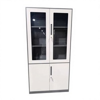 Station de travail de bureau moderne avec armoire, séparateurs multi-trous, tiroirs pliables mécaniques à glissière, salle de sport, atelier, coffre-fort pour le personnel