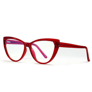 Monturas de Gafas de Moda con Diseño de Ojo de Gato, Personalizables con Logotipo, Bloqueo de Rayos Azules, TR90, Anti Luz Azul, para Mujer - Product Image 4