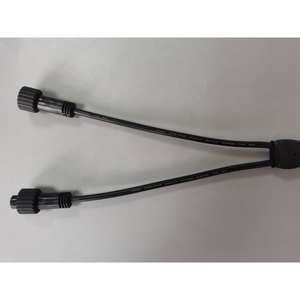 Y <span class=keywords><strong>Section</strong></span> 1 à 2 prise câble étanche 2*1.0mm2 connecteur de câble en caoutchouc IP65 étanche - Product Image 3