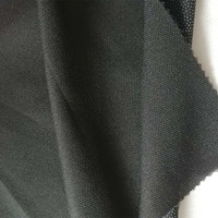 Entoilage tissé à armure sergé à Double point personnalisé en gros fusionnant 100% entoilage fusible adhésif en polyester