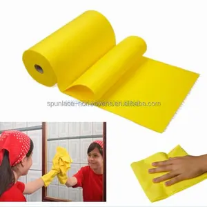 WIPEX-可重复使用的粘胶和聚酯水刺无纺布超吸水针刺清洁湿巾