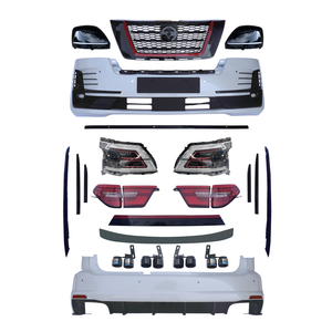 Tdcmy Tự Động Bộ Dụng Cụ Cơ Thể Bumper Bộ Dụng Cụ Lưới Tản Nhiệt Spoiler Sương Mù Đèn Fender Không Khí Cửa Thoát Khí Xả Cho Nissan Tuần Tra <span class=keywords><strong>RSS</strong></span> 2021 - Product Image 1