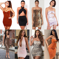 2025 liquidation nouvelles robes décontractées et t-shirts pour femmes emballage mixte livraison aléatoire Stock vêtements en coton