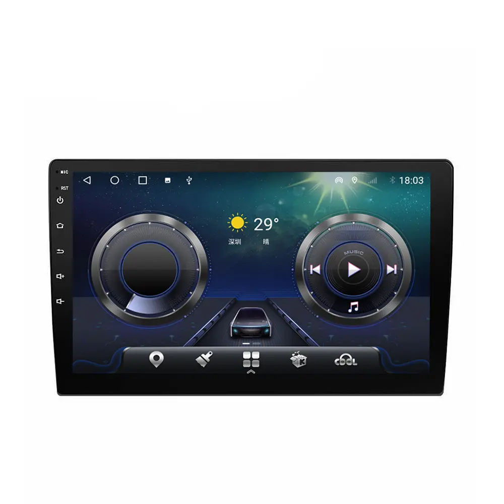 Mcx 10.1 Inch Nieuwe Model Voor Isuzu Dmax 2013-2018 Android 10.0 Systeem Gps Combinatie Auto Radio Video Dvd speler Navigatie