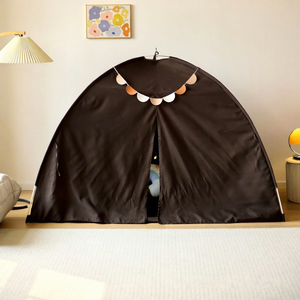 Tente de jeu pour enfants de 1 à 8 ans, <span class=keywords><strong>lit</strong></span> de couchage à déverrouillage rapide, jouet en peluche, tente intérieure, nouvelle yourte, grande maison de jeu, 195 cm, <span class=keywords><strong>tipi</strong></span> - Product Image 2