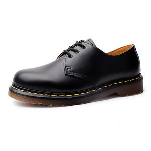 High Quality Lace-Up Men's Formal Shoes Durable Comfortable Soft Rubber Sole Handmade Genuine Leather Waterproof Autumn <b>Height</b> - Product Image 2