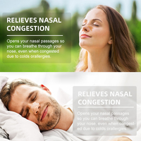 Bandes nasales RK Extra Strength, hypoallergéniques, sans latex, résistantes à la transpiration, pour le ronflement et la qualité du sommeil