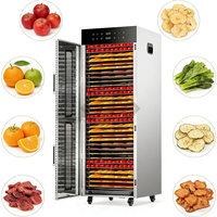 Fabrieksleverancier van 32, 40 en 48-laags voedseldroogmachines, leverancier van fruit-, groente- en jerky-dehydrators.
