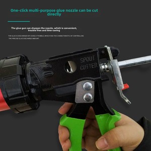 <span class=keywords><strong>Pistolet</strong></span> à colle manuel en <span class=keywords><strong>silicone</strong></span> souple <span class=keywords><strong>de</strong></span> capacité 300ml/960ml <span class=keywords><strong>pour</strong></span> emballage souple cylindrique <span class=keywords><strong>de</strong></span> saucisse <span class=keywords><strong>de</strong></span> jambon - Product Image 3