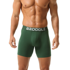 Slip <span class=keywords><strong>Boxer</strong></span> da <span class=keywords><strong>Uomo</strong></span> Traspiranti All'ingrosso, Confezioni di Alta Qualità con Logo Personalizzato, in <span class=keywords><strong>Cotone</strong></span> Spandex - Product Image 6