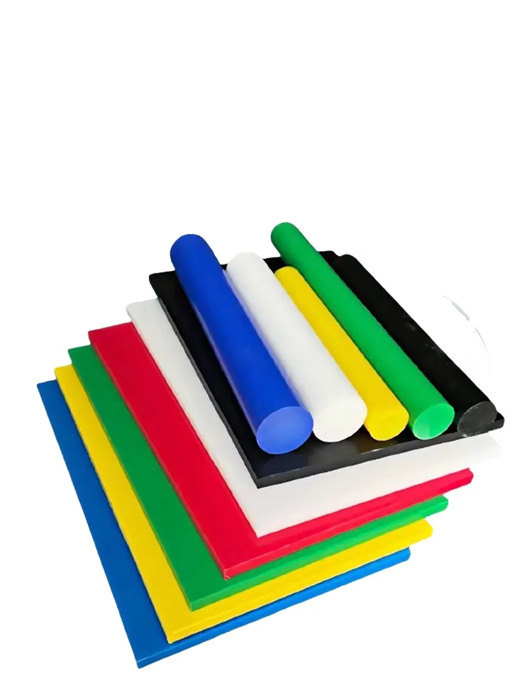 उच्च तापमान प्रतिरोधी प्राकृतिक प्लास्टिक PEEK अनुकूलित रंगीन 1-150 मिमी पोम रॉड/बोर्ड