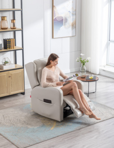 <span class=keywords><strong>Canapé</strong></span> inclinable fonctionnel à massage <span class=keywords><strong>électrique</strong></span> avec poche latérale pour le rangement - Product Image 3
