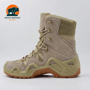 Rocky <span class=keywords><strong>Buffalo</strong></span> bottes tactiques Combat randonnée cheville escalade désert sécurité chaussures de travail extérieur EVA coton tissu caoutchouc bottes d'hiver - Product Image 2