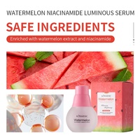 Sérum à la Nicotinamide KORMESIC, Sérum à l'Extrait de Fruit de Pastèque, Sérum Hydratant et Éclaircissant pour le Visage