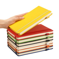 Carnet de Notes Agenda Rigide A5 en Cuir PU avec Bande Élastique, Personnalisé sur Mesure avec Logo