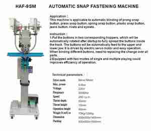 Fully Automatic New Snap <b>Button</b> <b>Making</b> <b>Machine</b> Steel Material Core Component Motor Time and Energy Saving Fastening <b>Machine</b> - Product Image 3
