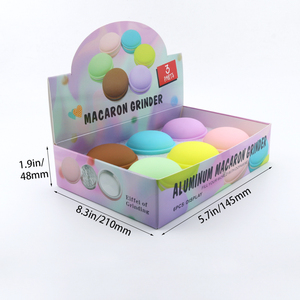 Round Aluminum Alloy <b>Herb</b> <b>Grinder</b> Smoking Accessories in Multiple Colors for Storage - Product Image 5