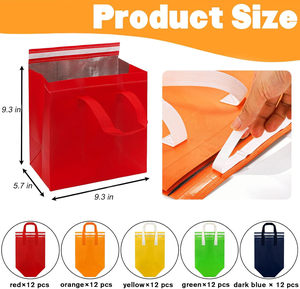 Mochila Refrigerante Personalizable, Moderna, Duradera, Aislada, de Tela No Tejida, para Entrega de Alimentos, con Forro Térmico Impermeable - Product Image 6