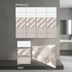 Qualité supérieure 300x600mm 12x24 Porcelaine Marbre Salle de bain Carreaux muraux en céramique 30x60cm Intérieur Matériaux de construction Fournisseur d'usine - Product Image 2