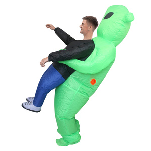 Inflatable Adult Costume for Party <strong>Alien</strong> Cosplay Halloween Costumes for <strong>Men</strong> and Women Blow-up Costumes