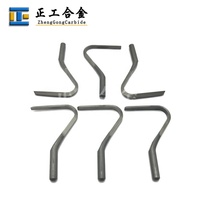 Couteaux à boucle en carbure cémenté YG8 pour argile, lot de 7 outils de finition de poterie avec bord tranchant pré-affûté, haute résistance à l'usure, OEM