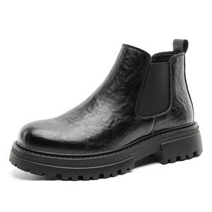 Nouvelles Bottines Rétro 2026 pour Hommes – Chaussures Chaudes Doublées Polaire Style Chelsea Britannique à Enfiler – Bottes Tendance et Élégantes - Product Image 5