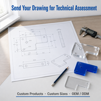 Service de fabrication sur mesure en acrylique et polycarbonate |   Envoyez votre dessin pour une évaluation technique