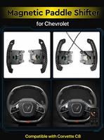 Levier de vitesses en fibre de carbone véritable BAITONG pour Corvette C8 2012